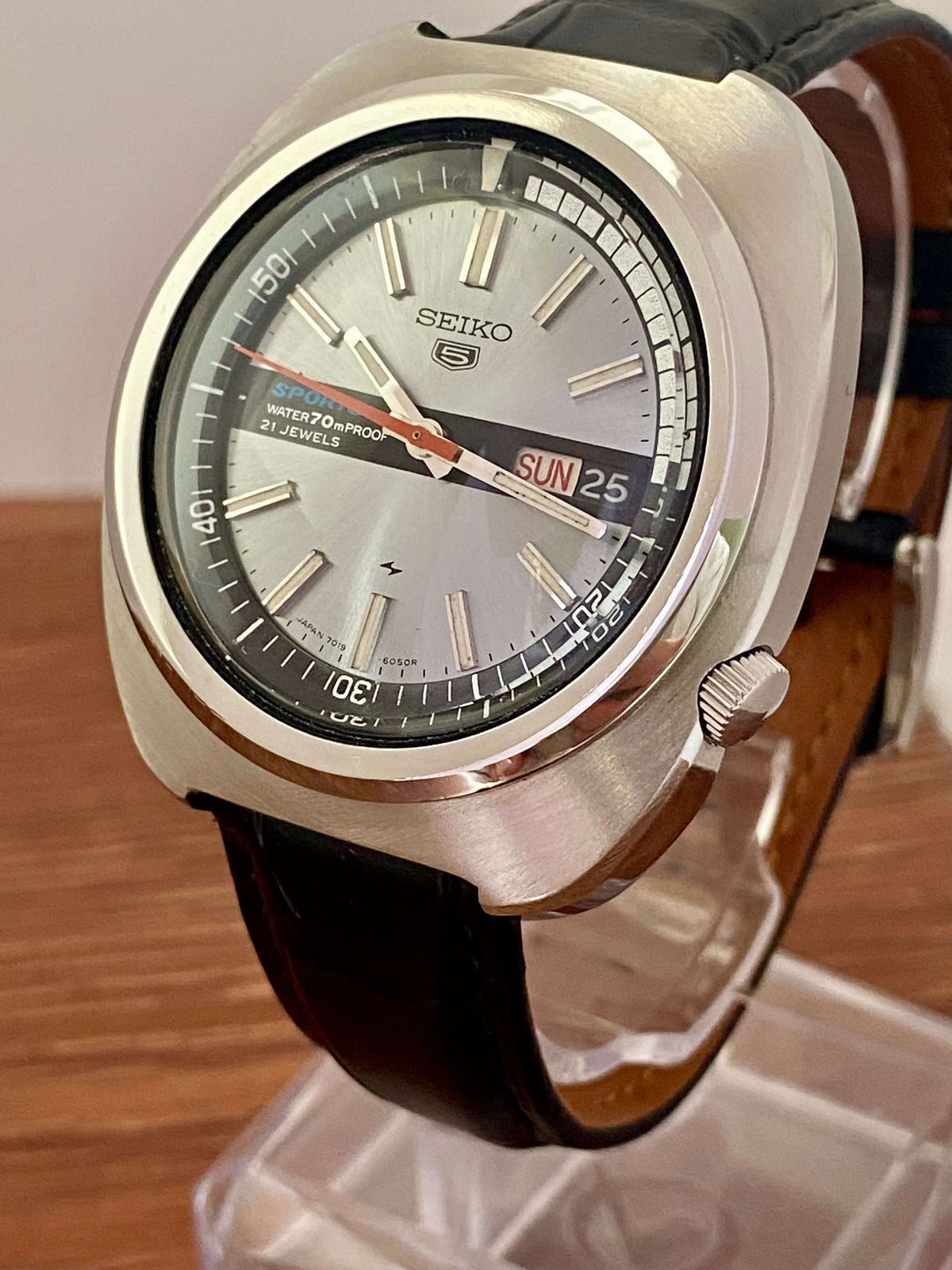 Seiko 5 Sports 7019-6030 Big Body Serviced Automatic, May 1970