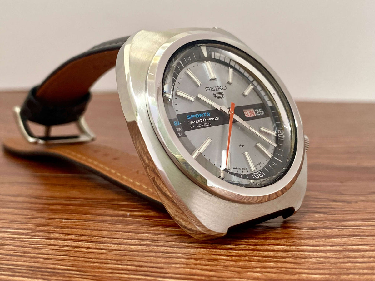 Seiko 5 Sports 7019-6030 Big Body Serviced Automatic, May 1970