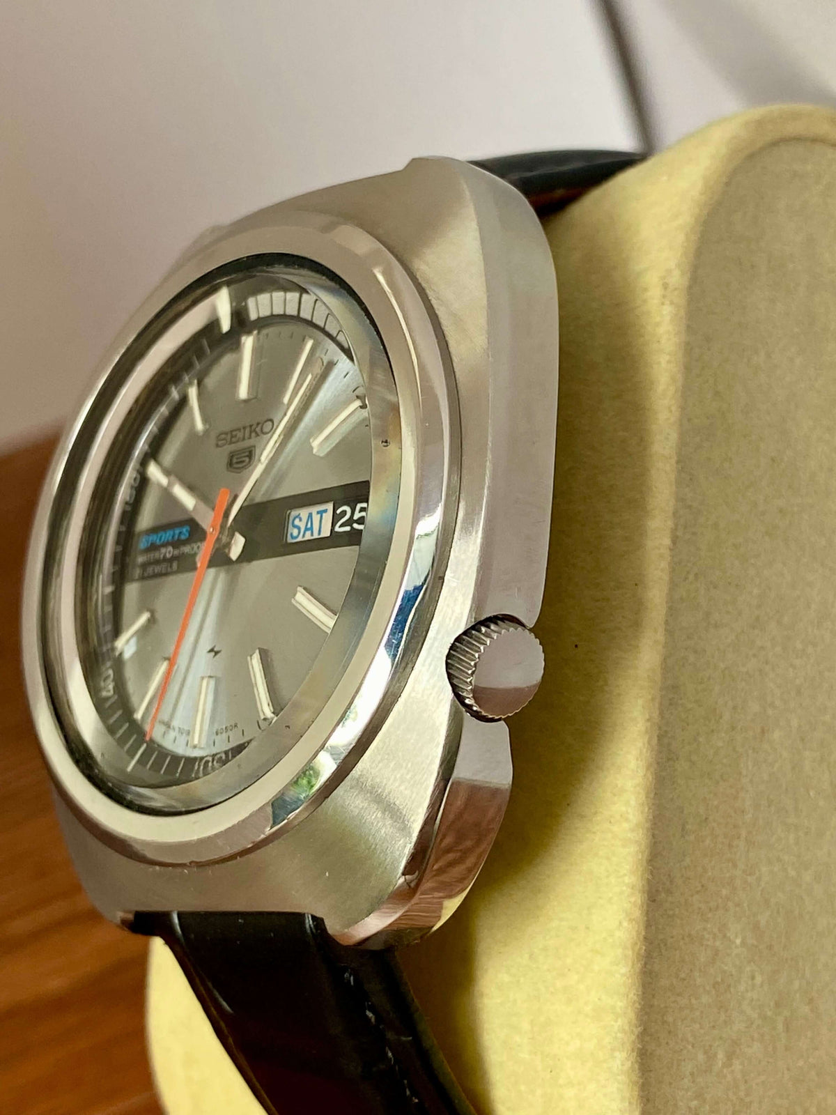 Seiko 5 Sports 7019-6030 Big Body Serviced Automatic, May 1970