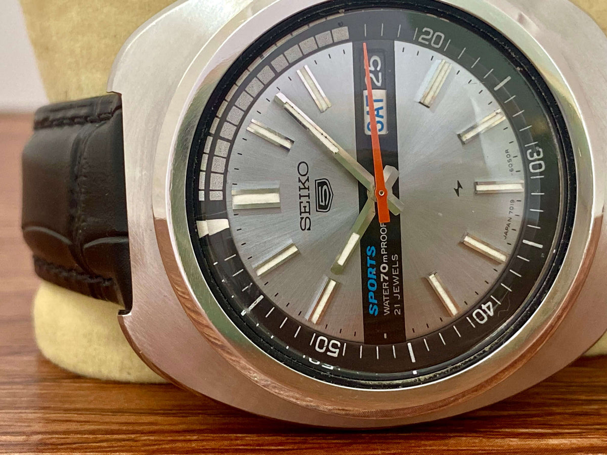 Seiko 5 Sports 7019-6030 Big Body Serviced Automatic, May 1970