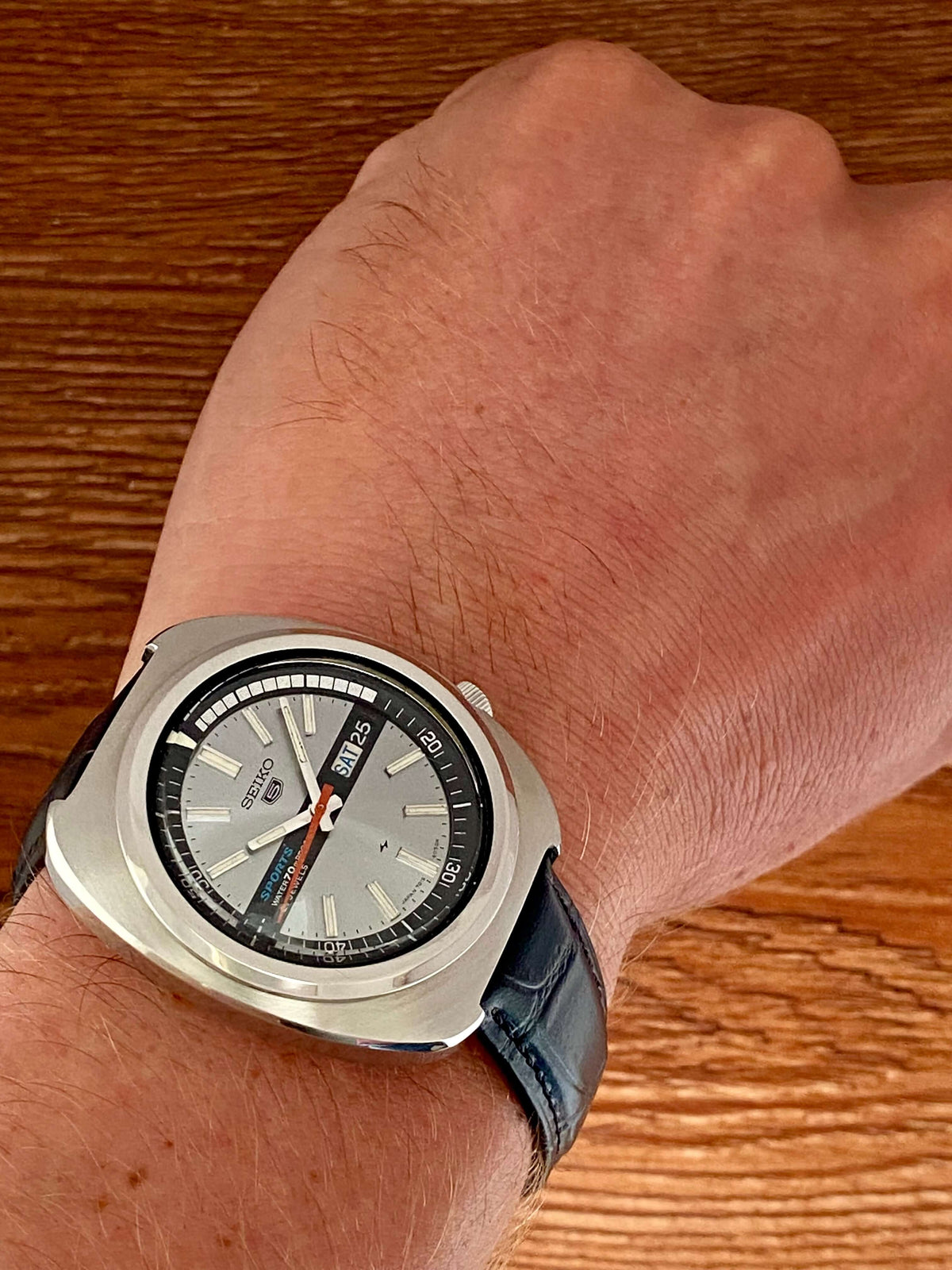Seiko 5 Sports 7019-6030 Big Body Serviced Automatic, May 1970