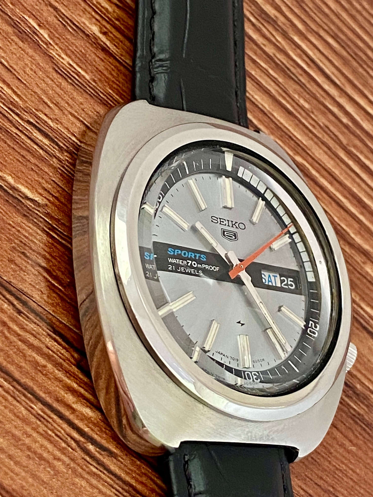 Seiko 5 Sports 7019-6030 Big Body Serviced Automatic, May 1970