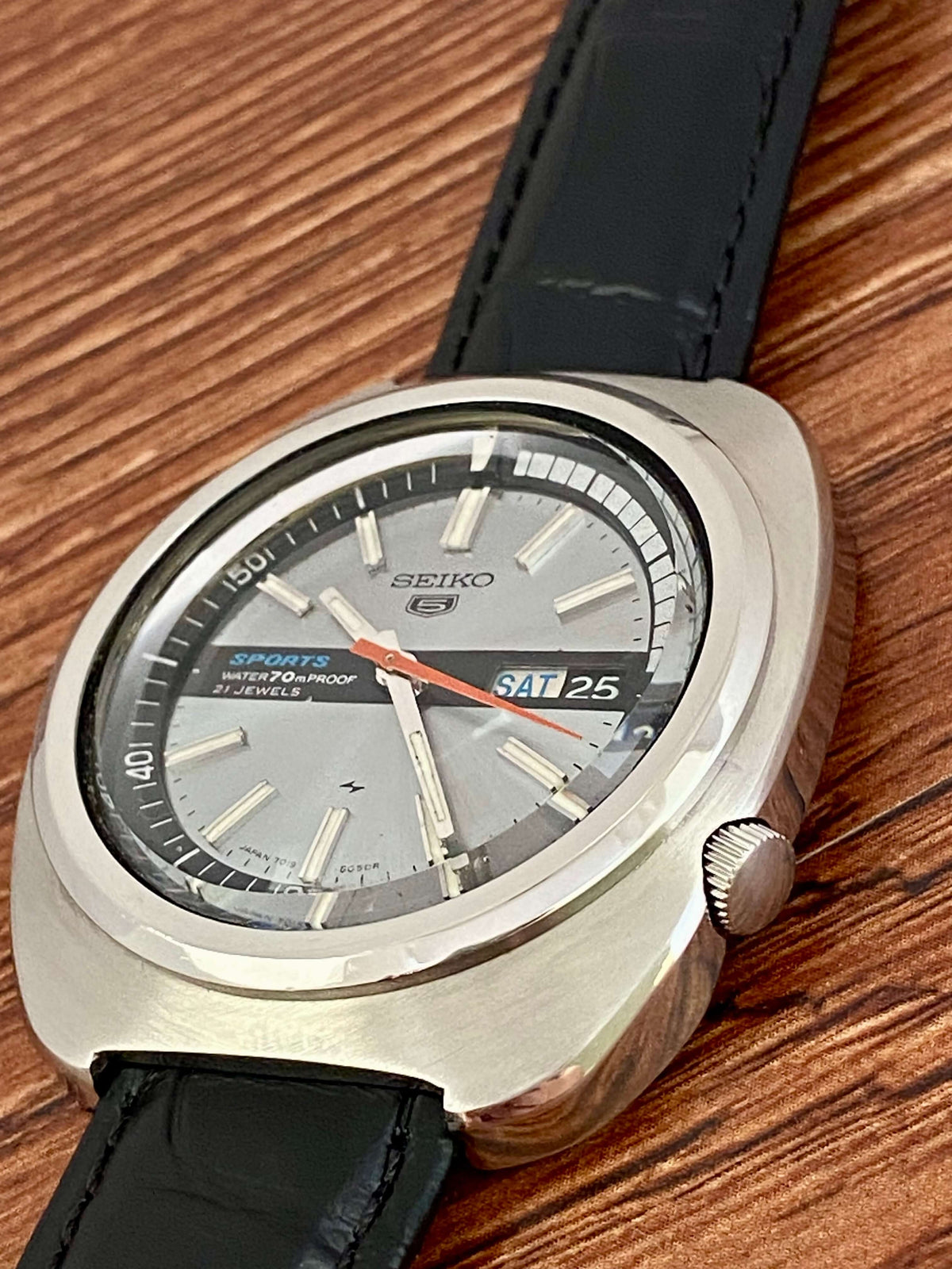 Seiko 5 Sports 7019-6030 Big Body Serviced Automatic, May 1970