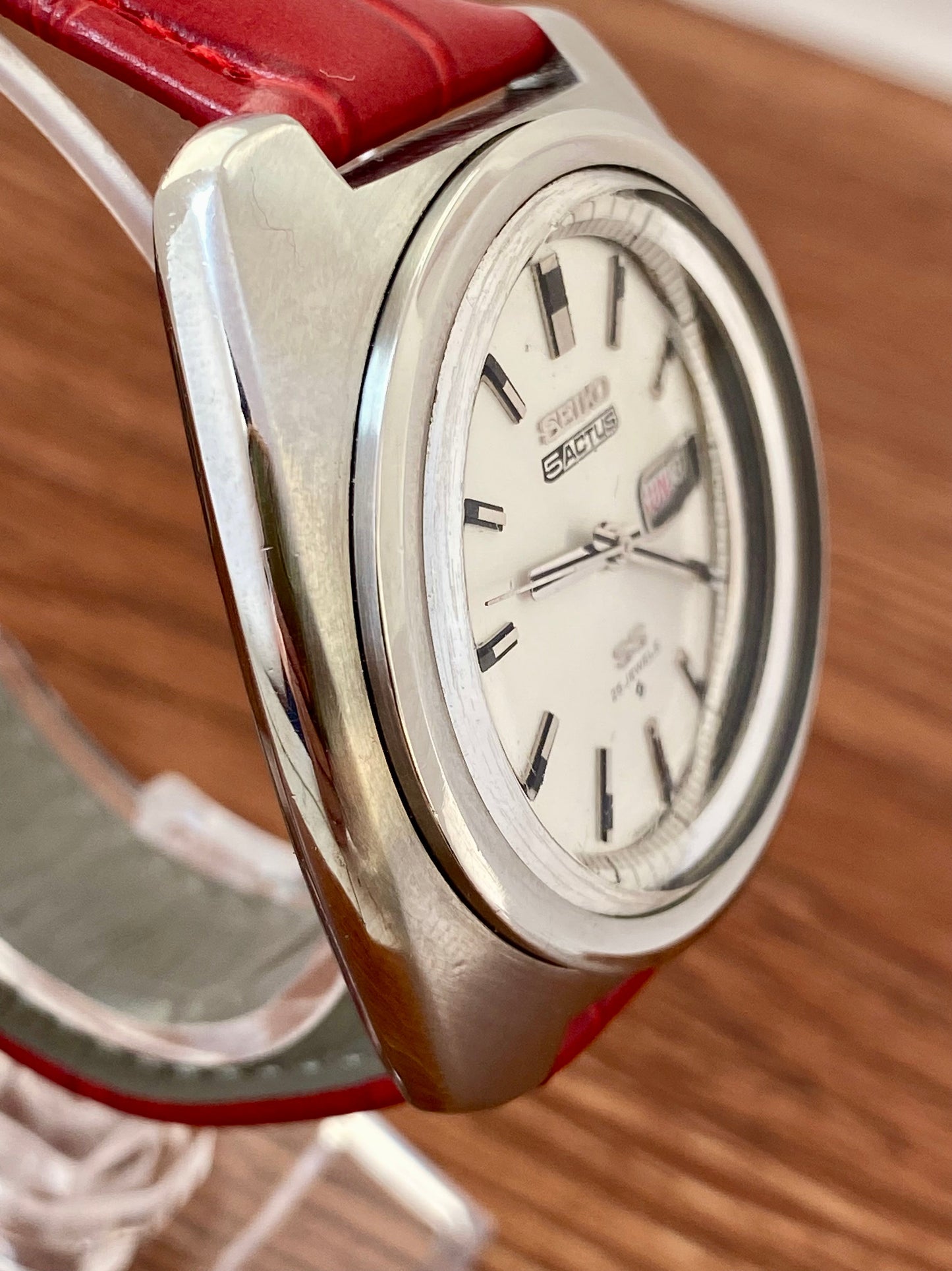 Vintage Seiko 5 Actus SS 6106-7440 Serviced Auto, January UK VINTAGE WATCH LTD