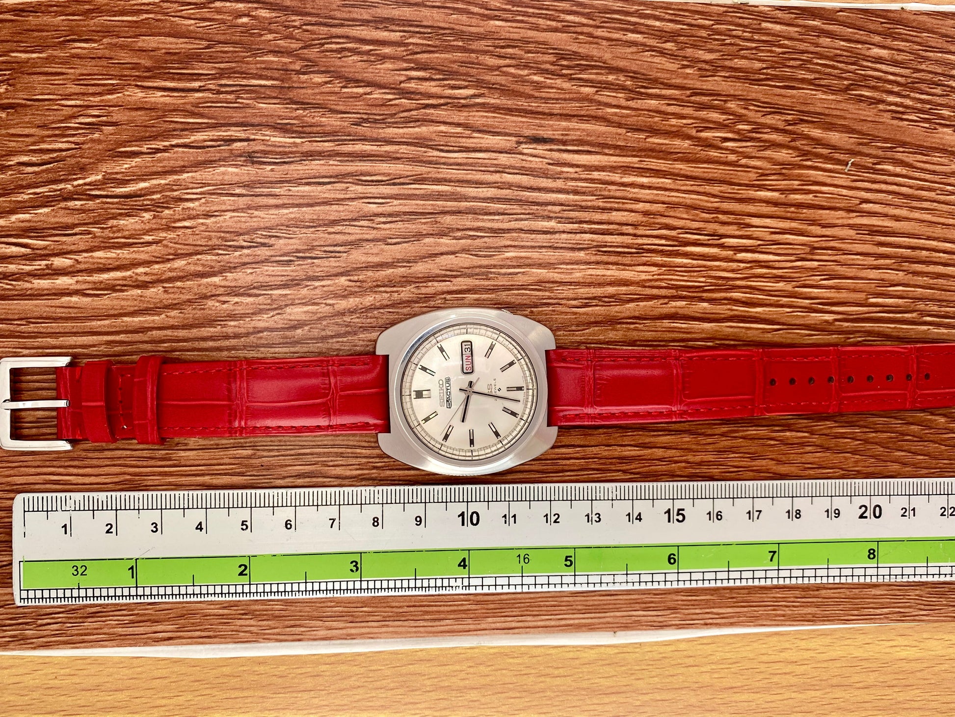 Vintage Seiko 5 Actus SS 6106-7440 SERVICED Automatic - January 1970 UK VINTAGE WATCH LTD