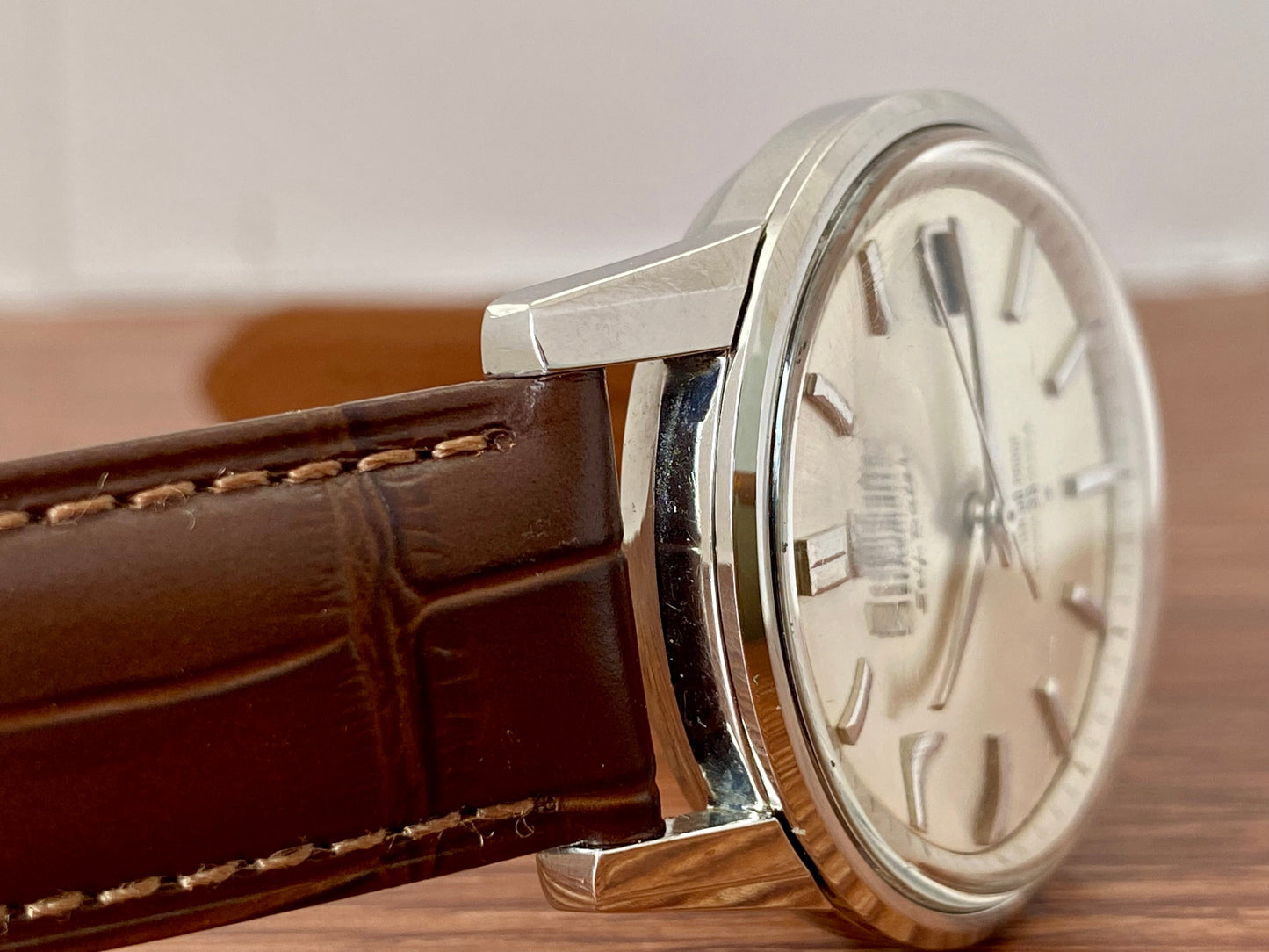 Vintage Seikomatic J13060 Self Dater 39 Jewels 1960s - Serviced UK VINTAGE WATCH LTD