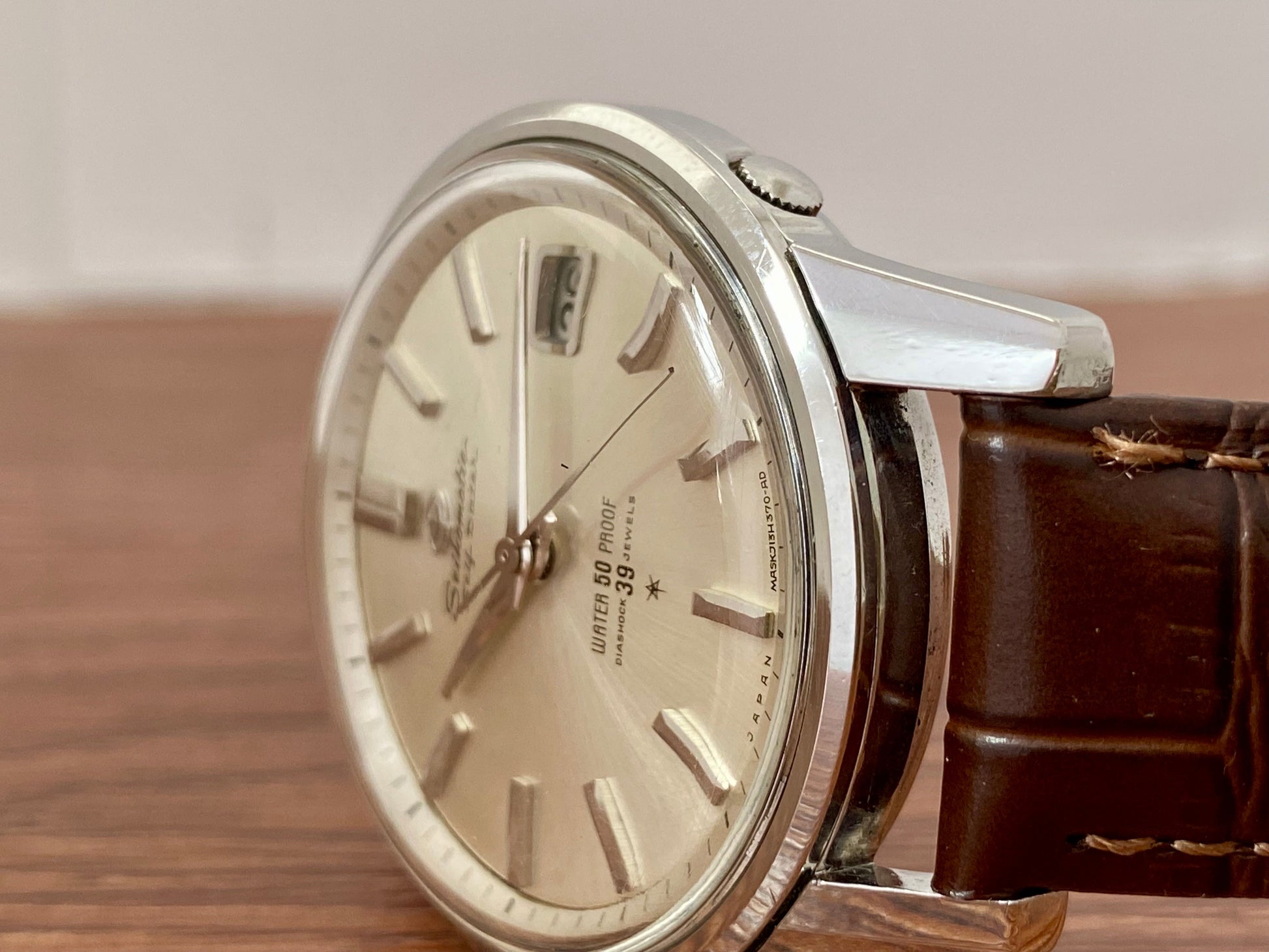Vintage Seikomatic J13060r 39 Jewels 1960s - Serviced UK VINTAGE WATCH LTD