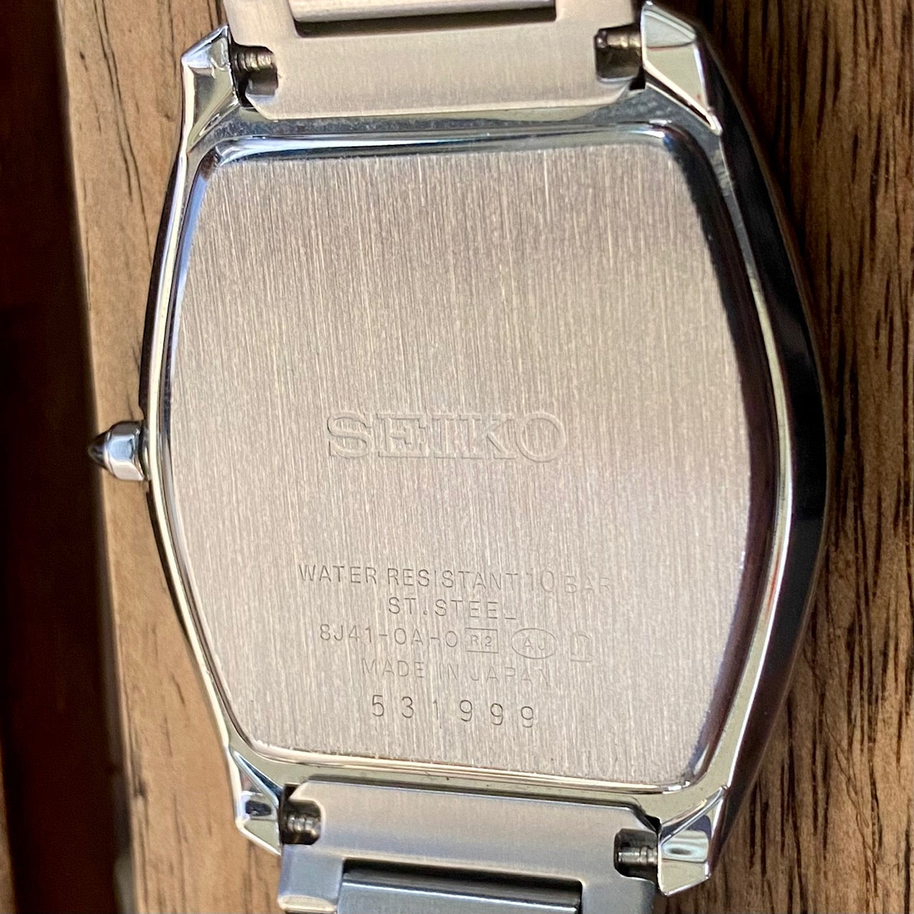 Rare Vintage Seiko Quartz Dolce 8J41-0AH0, MINT BIG BODY, March 1995