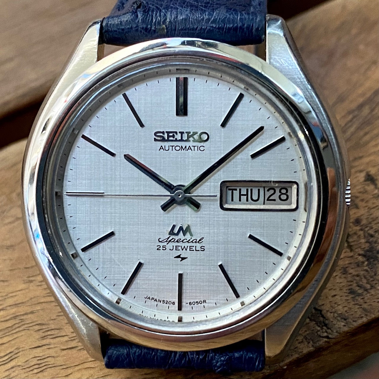 COMING SOON! SERVICED Vintage November 1971 Seiko LM Lord Matic Special 5206-6060 Linen Dial - Great Condition, Automatic