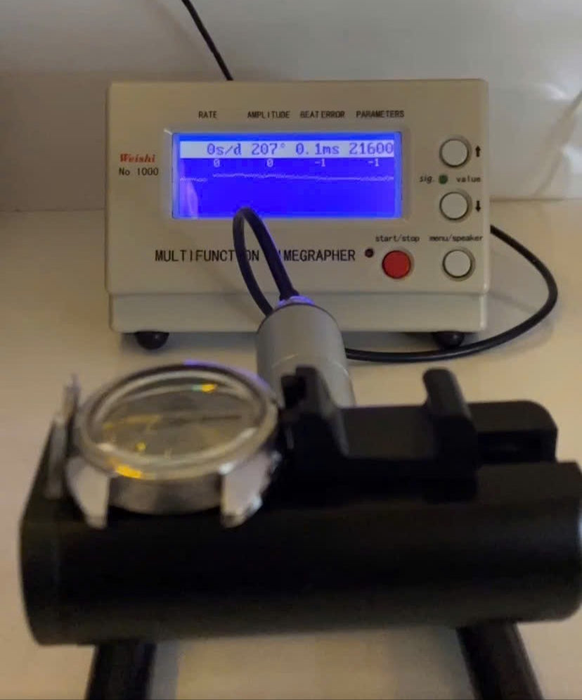 Vintage Seiko 5 timing machine results January 2026