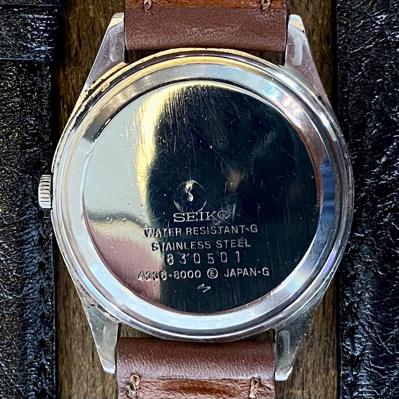 Vintage Seiko Quartz Type II 4336-8000, Tapestry, March 1978 UK VINTAGE WATCH LTD