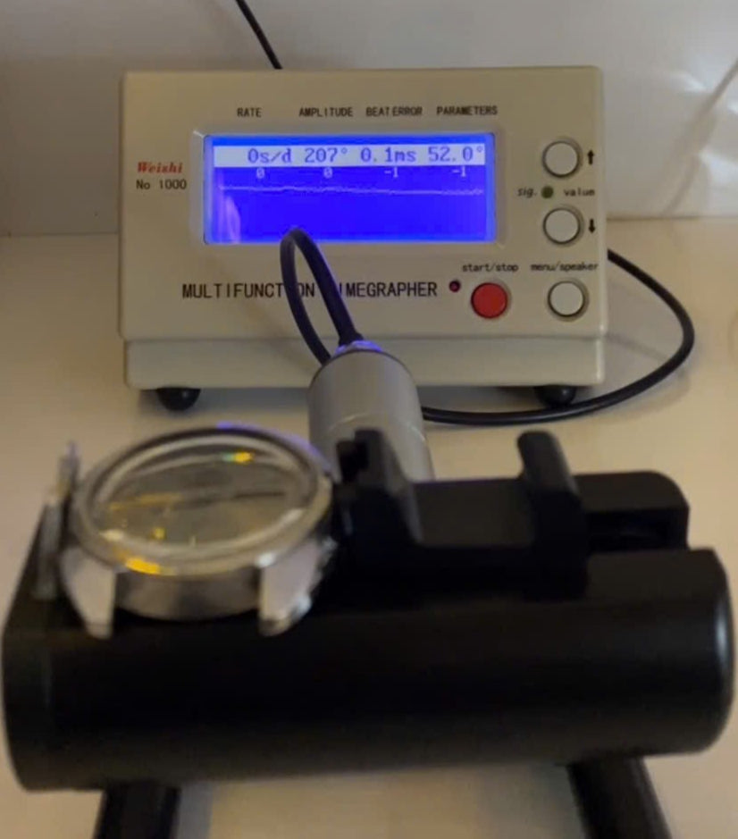 Vintage Seiko 5 timing machine results January 2026