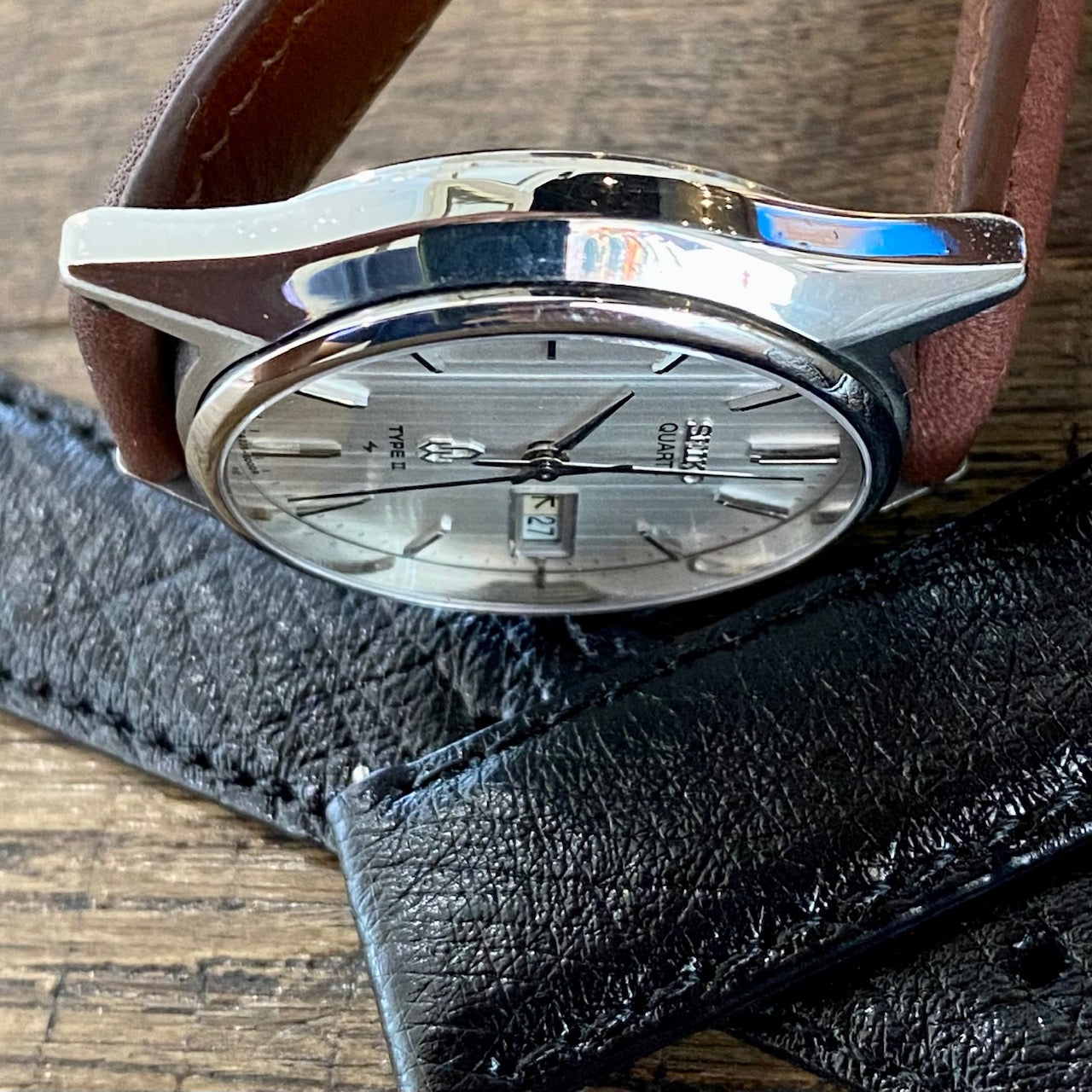 Vintage Seiko Quartz Type II 4336-8000, Tapestry, March 1978 UK VINTAGE WATCH LTD