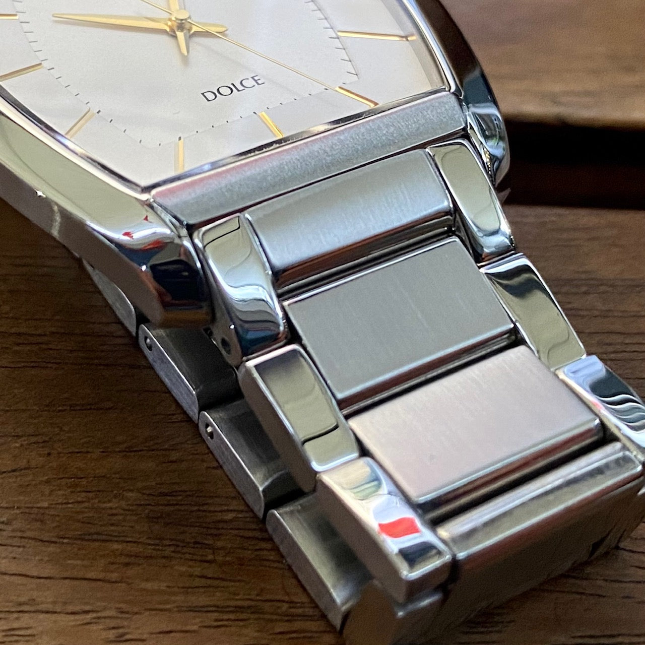 Rare Vintage Seiko Quartz Dolce 8J41-0AH0, MINT BIG BODY, March 1995