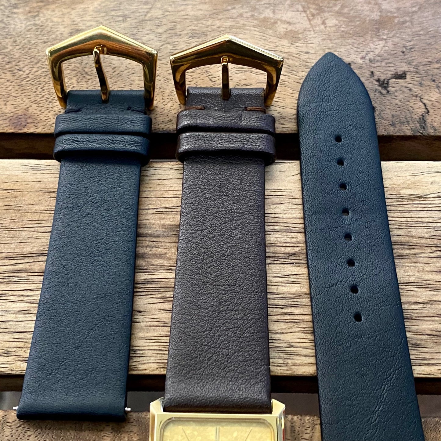 COMING SOON! Rare Vintage Seiko Quartz Tank 7430-5230 Gold Flake Dial, GHA Case, May 1985  PRE-ORDER NOW!